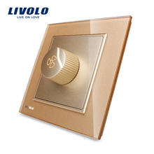 Livolo Manufactory UK Переключатель скорости вращения вентилятора переменного тока 110 ~ 250 В VL-W291S-13
